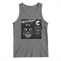 Mothman Tank Top Retro Horror Manga Urban Myth Cryptid Creature - Wonder Print Shop