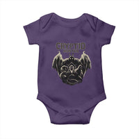 Retro Cryptid Hunter Baby Onesie Mothman Bigfoot Loch Ness Monster Cryptids - Wonder Print Shop