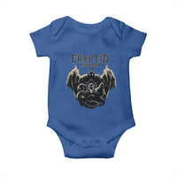 Retro Cryptid Hunter Baby Onesie Mothman Bigfoot Loch Ness Monster Cryptids - Wonder Print Shop