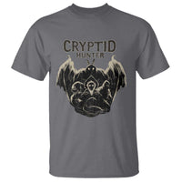 Retro Cryptid Hunter T Shirt Mothman Bigfoot Loch Ness Monster Cryptids - Wonder Print Shop