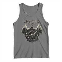 Retro Cryptid Hunter Tank Top Mothman Bigfoot Loch Ness Monster Cryptids - Wonder Print Shop