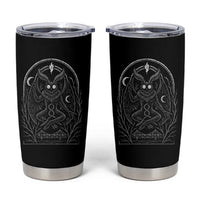 Mothman Tumbler Cup Cryptid Paranormal Occult Horror Gothic Monster - Wonder Print Shop
