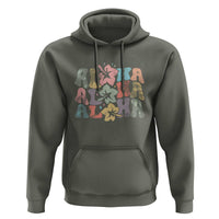 Aloha Hoodie Hawaiian Hawaii Trip Family Vacation Hibiscus Flowers