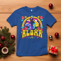 Hawaii Family Vacation T Shirt Tie Dye Groovy Hibicus Flower Beach Vacay Hawaiian Christmas - Wonder Print Shop
