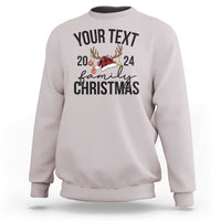 Personalized Matching Family Christmas Sweatshirt Custom Name Xmas Gift - Wonder Print Shop