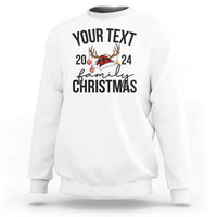 Personalized Matching Family Christmas Sweatshirt Custom Name Xmas Gift - Wonder Print Shop