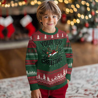 Personalized Matching Family Christmas Ugly Christmas Sweater Custom Name Xmas Gift - Wonder Print Shop