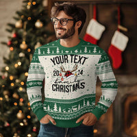 Personalized Matching Family Christmas Ugly Christmas Sweater Custom Name Xmas Gift - Wonder Print Shop