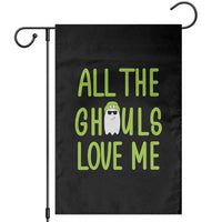 Halloween Boo Ghost Cute Costume Garden Flag Funny All The Ghouls Love Me Shirt Boys Toddler Girls Kids Youth - Wonder Print Shop