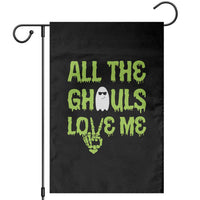 Halloween Skeleton Boo Ghost Cute Costume Garden Flag Funny All The Ghouls Love Me Shirt Boys Toddler Girls Kids Youth - Wonder Print Shop