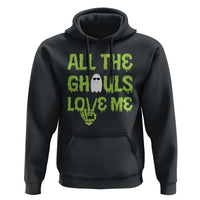 Halloween Skeleton Boo Ghost Cute Costume Hoodie Funny All The Ghouls Love Me Shirt Boys Toddler Girls Kids Youth