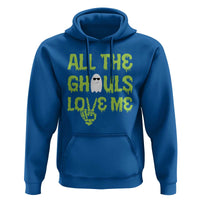 Halloween Skeleton Boo Ghost Cute Costume Hoodie Funny All The Ghouls Love Me Shirt Boys Toddler Girls Kids Youth
