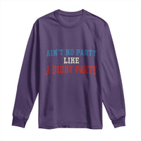Aint No Party Like A Diddy Party Long Sleeve Shirt Slimy Font Vintage - Wonder Print Shop
