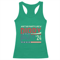 Aint No Party Like A Diddy Party Racerback Tank Top - Wonder Print Shop