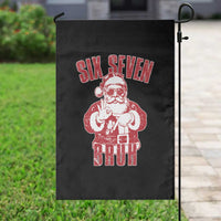 Six Seven Bruh Funny Christmas Garden Flag Santa 67 Meme Teens Boys Kids Xmas Pajamas - Wonder Print Shop