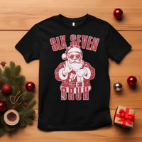 Six Seven Bruh Funny Christmas T Shirt Santa 67 Meme Teens Boys Kids Xmas Pajamas - Wonder Print Shop