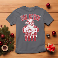 Six Seven Bruh Funny Christmas T Shirt Santa 67 Meme Teens Boys Kids Xmas Pajamas - Wonder Print Shop