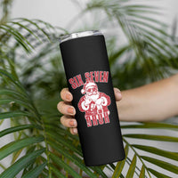 Six Seven Bruh Funny Christmas Skinny Tumbler Santa 67 Meme Teens Boys Kids Xmas Pajamas - Wonder Print Shop