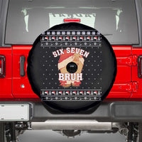 Funny Six Seven 6 7 Meme Ugly Christmas Spare Tire Cover Santa 67 Meme Xmas Pajamas - Wonder Print Shop