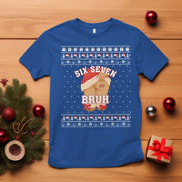 Funny Six Seven 6 7 Meme Ugly Christmas T Shirt Santa 67 Meme Xmas Pajamas - Wonder Print Shop