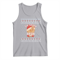 Funny Six Seven 6 7 Meme Ugly Christmas Tank Top Santa 67 Meme Xmas Pajamas - Wonder Print Shop