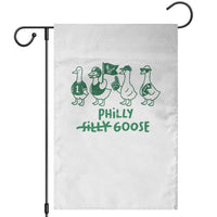 Philly Goose Garden Flag Funny Philadelphia Football Fan Gear Silly Gooses - Wonder Print Shop