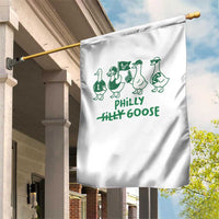Philly Goose Garden Flag Funny Philadelphia Football Fan Gear Silly Gooses - Wonder Print Shop