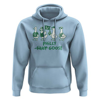 Philly Goose Hoodie Funny Philadelphia Football Fan Gear Silly Gooses - Wonder Print Shop