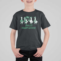 Philly Goose T Shirt For Kid Funny Philadelphia Football Fan Gear Silly Gooses - Wonder Print Shop