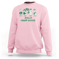 Philly Goose Sweatshirt Funny Philadelphia Football Fan Gear Silly Gooses - Wonder Print Shop