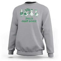 Philly Goose Sweatshirt Funny Philadelphia Football Fan Gear Silly Gooses - Wonder Print Shop