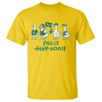 Philly Goose T Shirt Funny Philadelphia Football Fan Gear Silly Gooses - Wonder Print Shop