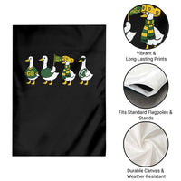 Vintage Green Bay Goose Garden Flag Funny Silly Gooses Football - Wonder Print Shop