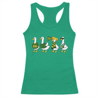Vintage Green Bay Goose Racerback Tank Top Funny Silly Gooses Football - Wonder Print Shop