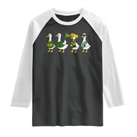 Vintage Green Bay Goose Raglan Shirt Funny Silly Gooses Football - Wonder Print Shop