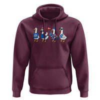 Buffalo Goose Hoodie Funny Bills Fan Silly Gooses - Wonder Print Shop