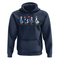 Buffalo Goose Hoodie Funny Bills Fan Silly Gooses - Wonder Print Shop