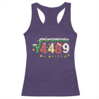 Math 67 Meme Funny Six Seven Funny Christmas Racerback Tank Top Funny Math Teacher Teen Slang Boys Kids Xmas Pajamas - Wonder Print Shop