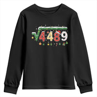 Math 67 Meme Funny Six Seven Funny Christmas Youth Sweatshirt Funny Math Teacher Teen Slang Boys Kids Xmas Pajamas - Wonder Print Shop