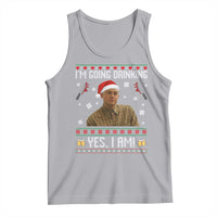 Charlie Hunnam Ed Gein Ugly Christmas Tank Top Monster Movie I'm Going Drinking - Wonder Print Shop