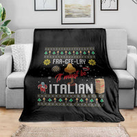 Leg Lamp Christmas Throw Blanket Funny Ugly Xmas Fra Gee Lay - Wonder Print Shop