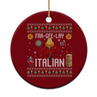 Leg Lamp Christmas Ceramic Ornament Funny Ugly Xmas Fra Gee Lay - Wonder Print Shop