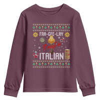 Leg Lamp Christmas Youth Sweatshirt Funny Ugly Xmas Fra Gee Lay - Wonder Print Shop