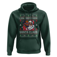 Funny Christmas Hoodie Funy Dirty I Saw Diddy Kissing Santa Claus Ugly Xmas Sweater