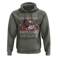 Funny Christmas Hoodie Funy Dirty I Saw Diddy Kissing Santa Claus Ugly Xmas Sweater