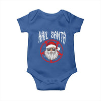 Hail Santa Christmas Baby Onesie Goth Christmas Horror Lover Gift