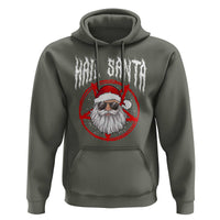 Hail Santa Christmas Hoodie Goth Christmas Horror Lover Gift