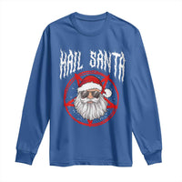 Hail Santa Christmas Long Sleeve Shirt Goth Christmas Horror Lover Gift