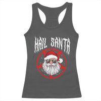 Hail Santa Christmas Racerback Tank Top Goth Christmas Horror Lover Gift