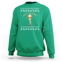 Funny Christmas Movie Sweatshirt Glorious Leg Lamp Ugly Gift - Wonder Print Shop